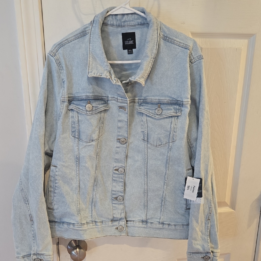 LuLaRoe Blue Jean Jacket Classic Denim Style